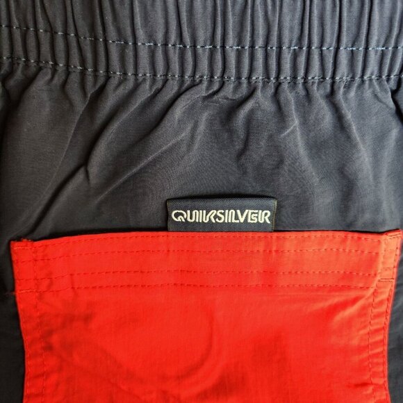 Quiksilver Surf Swim Trunk 6" Men's XL Patriotic American July 4th Colorblock - Picture 5 of 12